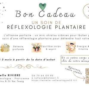 BON CADEAU REFLEXOLOGIE